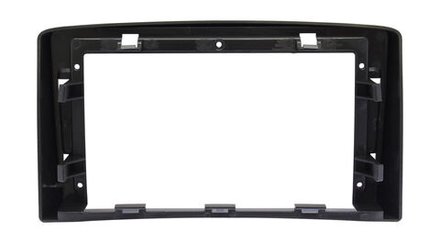 Комплект рамки с разъёмами 9" Toyota Land Cruiser 100, Lexus LX470 1998-2002 (климат монохром)