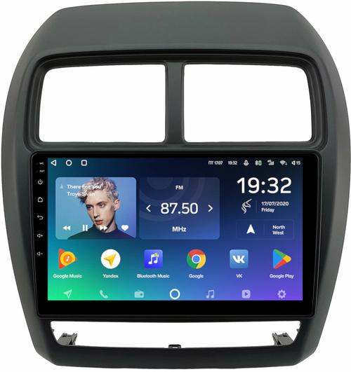 Магнитола для Mitsubishi ASX 2017+ - Teyes CC2 PLUS монитор 9" QLED на Android 10, ТОП процессор, 4Гб+64Гб, 4G SIM-слот