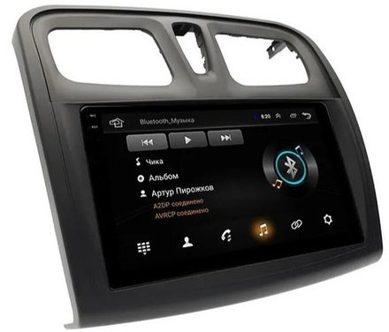 Магнитола для Renault Logan 2015+ - Vaycar VA63-2174-2K на Android 13, 8-ядер, 2K QLED, ТОП процессор, CarPlay, 4G SIM-слот