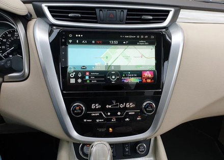 Магнитола для Nissan Murano Z52 2016-2022 (поддержка Bose и 360) - FarCar 1226M монитор 10.36" QLED на Android 14, TS18, CarPlay, 4G SIM-слот