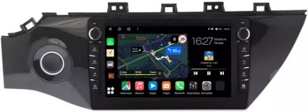 Магнитола для KIA Rio 4, Rio X-Line 2017-2020 (рамка под 9" с кнопкой) - Canbox 9012 Android 10, ТОП процессор, CarPlay, 4G SIM-слот