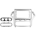 Комплект рамки с разъёмами 10,1" Ford Mondeo 4 2006-2010(серебро)