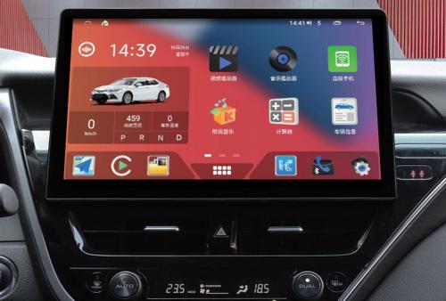 Магнитола для Toyota Camry 70 (75) 2021-2023 - Kuberg HP-T1301 монитор 12.8", Android 12, CarPlay, 4G SIM-слот, 6Гб+128Гб