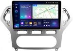 Магнитола для Ford Mondeo 4 2007-2010 (рамка серебро) - Teyes CC3-2K на Android 10, Быстрая, 2K QLED, CarPlay, 4G SIM-слот