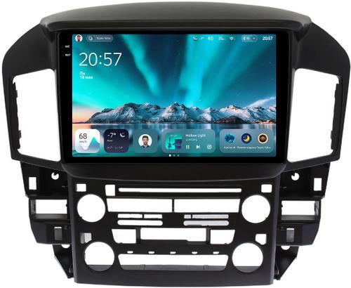 Магнитола для Lexus RX300 U10, Toyota Harrier 1 1997-2003 (ШГУ монохром) - Teyes CC4 монитор 9.2" 2K QLED на Android 14, Snapdragon 680, DSP, CarPlay, 4G SIM-слот