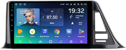Магнитола для Toyota C-HR 2016-2022 (левый руль, взамен 200х100мм) - Teyes CC2 PLUS Android 10, ТОП процессор, 4-64, SIM-слот