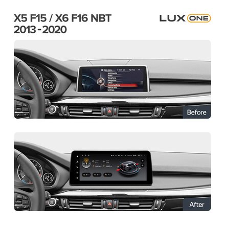 Магнитола для BMW X5 F15 2013-2017 NBT - FarCar BMW2005 монитор 12.3" на Android 13, 8Гб+128Гб, CarPlay, 4G SIM-слот
