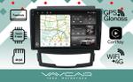 Магнитола для SsangYong Actyon II 2011-2013 - Vaycar VA69-3355-2K на Android 13, Быстрая, 2K QLED, CarPlay, 4G SIM-слот
