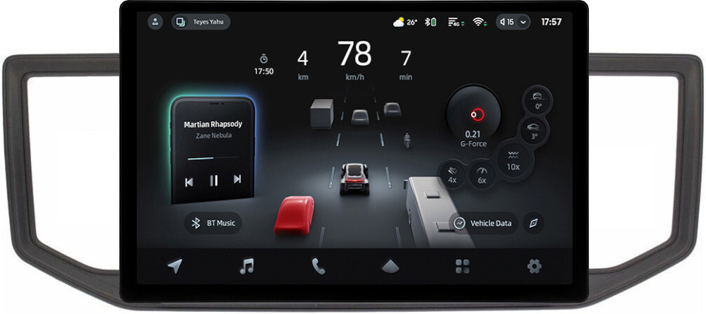 Магнитола для Volkswagen Crafter 2 2017+ - Teyes CC4-PRO монитор 13" 2K QLED на Android 13, Snapdragon 778G, ИИ, CarPlay, DSP, 4G SIM-слот