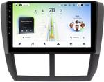 Магнитола для Subaru Forester 3 SH 2008-2013, Impreza 3 GH,GE - Teyes CC4L-DTS монитор 9" IPS на Android 14, Быстрая, Snapdragon 662, CarPlay, 4G SIM-слот