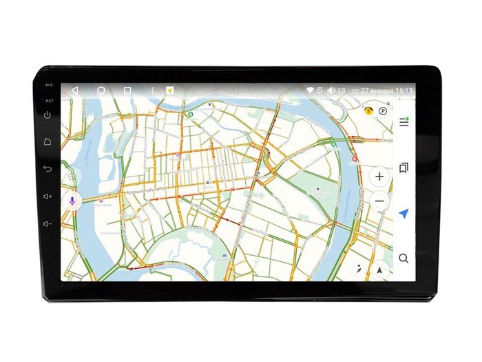 Магнитола для Toyota 200х100мм (рамка 9) - Vaycar VA77U-0007 на Android 13, Быстрая, 4G SIM-слот