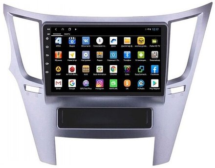Магнитола для Subaru Legacy, Outback 2009-2015 (левый руль) - Parafar PF794XHD на Android 13, 8-ядер, 4Гб+64Гб, CarPlay, 4G SIM-слот