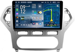 Магнитола для Ford Mondeo 4 2007-2010 (рамка серебро) - Teyes CC4-PRO монитор 10.36" 2K QLED на Android 13, Snapdragon 778G, ИИ, CarPlay, DSP, 4G SIM-слот
