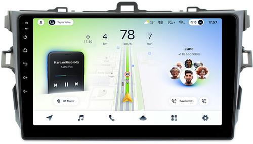 Магнитола для Toyota Corolla 150 2006-2013 (рамка тип 1) - Teyes CC4L монитор 9" IPS на Android 14, Snapdragon 662, CarPlay, 4G SIM-слот