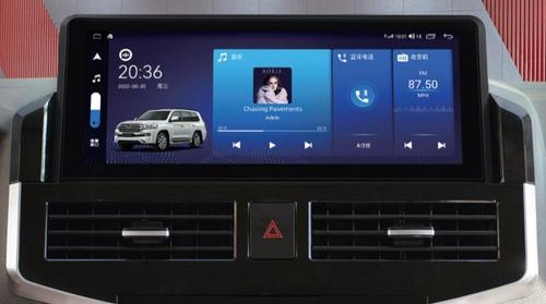 Магнитола для Toyota Land Cruiser 200 2015-2021 (с JBL и 360)- Kuberg HP-T1207 монитор 12.3" на Android 12, 6/128Гб, 4G SIM-слот