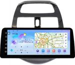 Магнитола для Chevrolet Spark M300 2009-2022, Ravon R2 (рамка глянцевая) - FarCar монитор 12.3" 2K QLED на Android 14, Быстрая, CarPlay, 4G SIM-слот