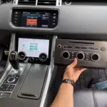 Сенсорная панель климата Range Rover Sport 2013-2017 - Carsys с 9" экраном LCD/ЖК, отверстие под CD/DVD