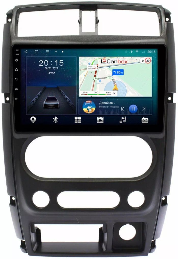 Магнитола для Suzuki Jimny 2005-2018 - CanBox 9-357 Android 10, 8-ядер, SIM-слот