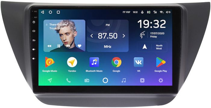 Магнитола для Mitsubishi Lancer 9 (CS), Cedia, Evolution 7-9 (CT) - Teyes CC2 PLUS Android 10, Быстрая, SIM-слот