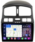 Магнитола для Hyundai Santa Fe 1 2000-2013 - FarCar S400-TS18 монитор 9.5" QLED на Android 14, CarPlay, 4G SIM-слот