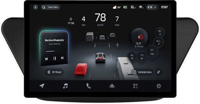 Магнитола для Lifan X50 2015+ - Teyes CC4-PRO монитор 13" 2K QLED на Android 13, Быстрейшая, Snapdragon 778G, ИИ, CarPlay, DSP, 4G SIM-слот