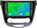 Магнитола для Nissan Qashqai 2014-2022 (кондиционер) - Airoc AB-1213 (кнопки и крутилки), Android 13, Быстрая, SIM-слот, CarPlay