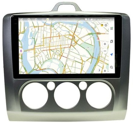 Магнитола для Ford Focus 2005 - 2011 (кондиционер) - Vaycar VA17-003M-2K на Android 13, 8-ядер, 2K QLED, ТОП процессор, CarPlay,4G SIM-слот