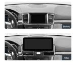 Магнитола для Mercedes-Benz ML (W166), GL (X166) 2011-2015 - Kuberg монитор 12.5" в стиле LEXUS на Android 12, 2К экран, Быстрая, CarPlay, 4G SIM-слот