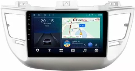 Магнитола для Hyundai Tucson 2016-2018 - CanBox 9041/9042 Android 10, 8-ядер, SIM-слот