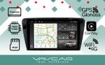 Магнитола для Skoda Octavia A7 2013-2020 - Vaycar VA65-0483-2K на Android 13, Быстрая, 2K QLED, CarPlay, 4G SIM-слот