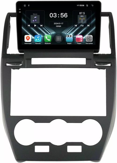 Магнитола для Land Rover Freelander 2 2006-2012 (монохром экран) - FarCar DX3279M монитор 9.5" IPS на Android 13, 4+64Гб, CarPlay