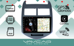 Магнитола для Chevrolet Aveo 2012-2015 - Vaycar VA10-0107 на Android 13, 8-ядер, 4G SIM-слот