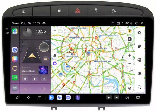Магнитола для Peugeot 308 2007-2014, 408 2012-2022 - Kuberg OL-9961 QLed+2K, Android 13, TS20, CarPlay, 4G SIM-слот