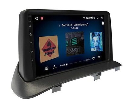Магнитола для Mitsubishi Delica 4 1994-2007 (взамен верхнего бардачка) - Vaycar VA47-0901 на Android 13, 8-ядер, 4G SIM-слот