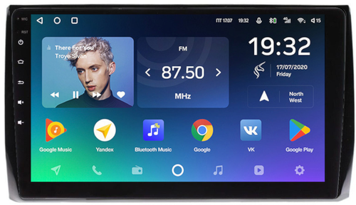 Магнитола для Skoda Kodiaq, Karoq (рамка под 10") - Teyes CC2 PLUS на Android 10, ТОП процессор, 4-64, 4G SIM-слот