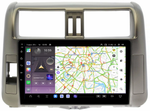 Магнитола для Toyota Land Cruiser Prado 150 2009-2013 - Kuberg QLed, Android 13, Быстрейшая, CarPlay, SIM-слот