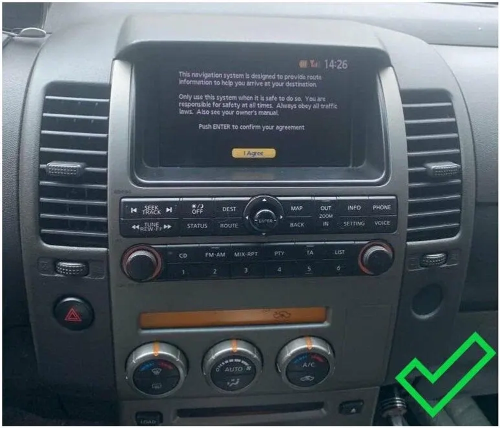 Магнитола для Nissan Pathfinder R51 2004-2010 (штатная нави, большая рамка) - Teyes CC3-2K-360 монитор 9.5" 2K QLED на Android 10, 6Гб+128Гб, CarPlay, 4G SIM-слот, 4 камеры в комплекте