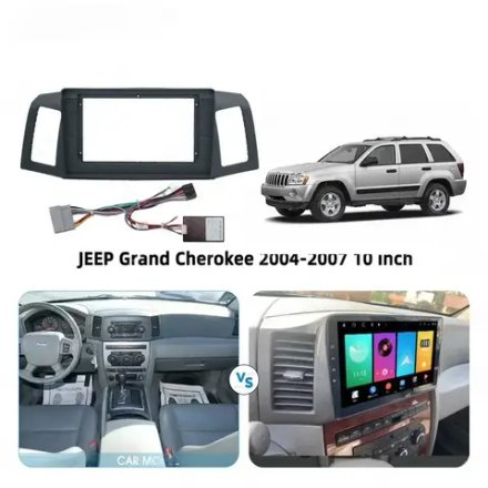 Магнитола для Jeep Grand Cherokee 2004-2007 - Kuberg SF-9253 QLed, Android 13, TS20, CarPlay, SIM-слот