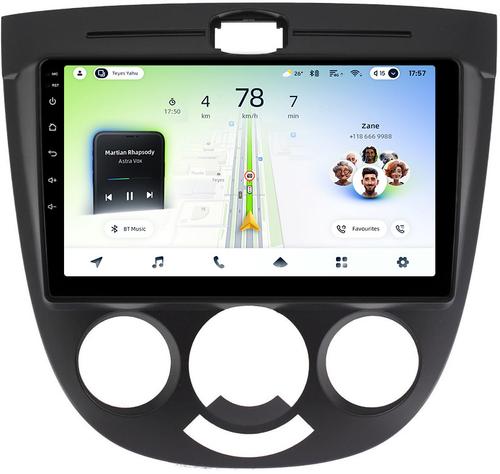 Магнитола для Chevrolet Lacetti хэтчбек (кондиционер) - Teyes CC4L монитор 9" IPS на Android 14, Snapdragon 662, CarPlay, 4G SIM-слот