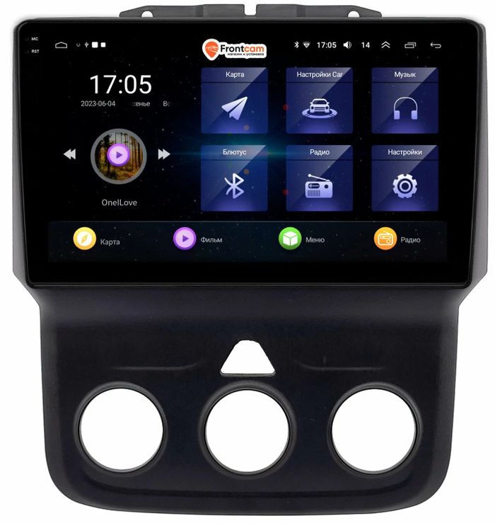 Магнитола для Dodge Ram 1500 2013-2018 - Kuberg SF-9159 QLed+2K, Android 12, Быстрая, CarPlay, 4G SIM-слот