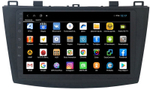 Магнитола для Mazda 3, Axela 2009-2013 - Parafar PF034XHD на Android 13, 8-ядер, 4Гб+64Гб, CarPlay, 4G SIM-слот