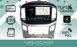 Магнитола для Hyundai H1/Starex 2015-2022 (без часов) - Vaycar VA23-0586-2K на Android 13, 8-ядер, 2K QLED, ТОП процессор, CarPlay,4G SIM-слот