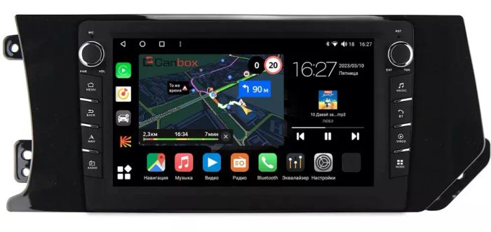 Магнитола для Haval F7, F7x 2019-2022 - Canbox 9332 Android 10, Быстрая, CarPlay, 4G SIM-слот