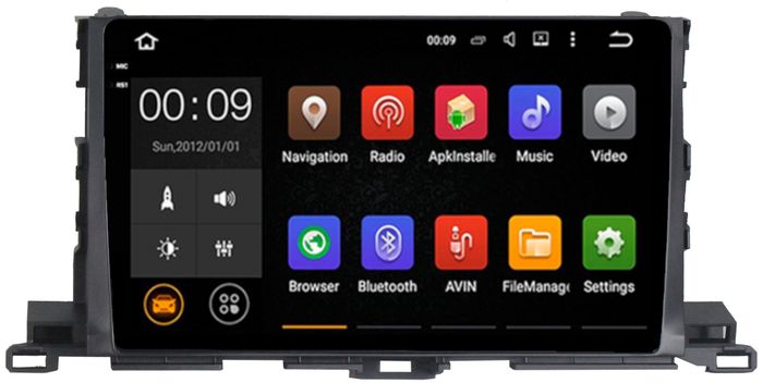 Магнитола для Toyota Highlander 3 2014-2020 - AIROC 2K RX-1112 Android 13, QLed+2K, ТОП процессор, 8/128, CarPlay, SIM-слот