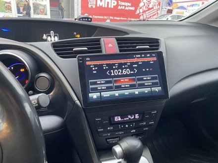 Магнитола для Honda Civic 9 2012-2015 (хэтчбэк) - Airoc 2K AU-1901 на Android 13, TS20, 12/512Гб, SIM-слот