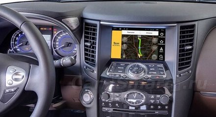 Навигационный блок для Infiniti QX70 2013+ (комплектации с сенсорным экраном) - Parafar PFB800 на Android 9, 6-ЯДЕР и 3ГБ-32ГБ