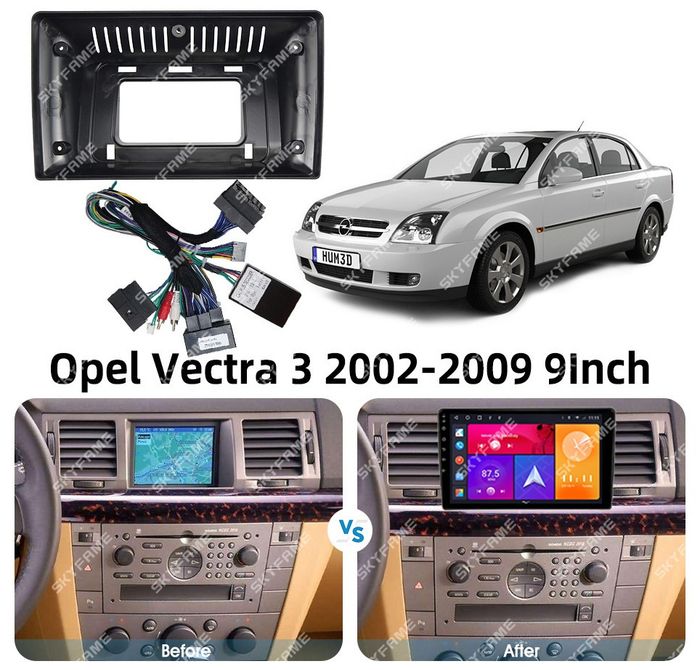 Магнитола для Opel Vectra 2002-2008 - Kuberg SF-9312 IPS, Android 10, 8 ядер (TS18), 4G SIM-слот