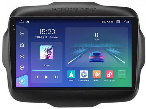 Магнитола для Jeep Renegade 2014-2021 - Parafar PF089U2K на Android 13, QLED+2K, ТОП процессор, 8Гб+128Гб, CarPlay, 4G SIM-слот