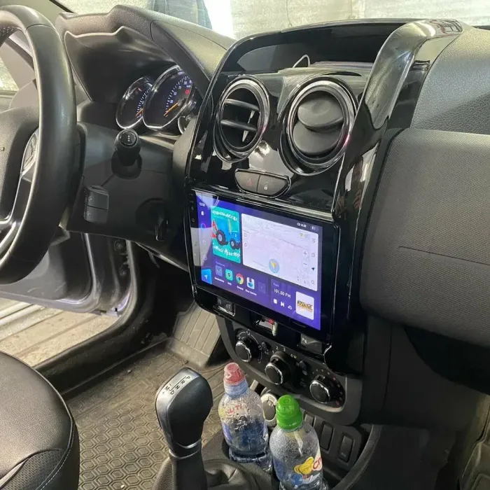 Магнитола для Renault Duster 2015-2020, Lada Largus 2021+ - Parafar PF147UHD на Android 13, Быстрая, QLED, CarPlay, 4G SIM-слот