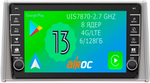 Магнитола для Toyota RAV4 5 2019-2022 (Китай) - Airoc AB-1130CH (кнопки и крутилки), Android 13, TS20, 6/128Гб, SIM-слот, CarPlay